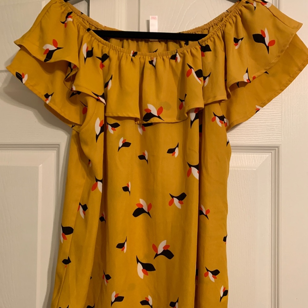 Off shoulder top